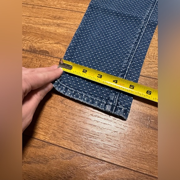 Cult Of Individuality Teaser Skinny Polka Dot Denim Jeans tagged 30 - Picture 4 of 9